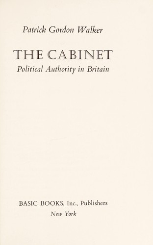 Cover for The cabinet