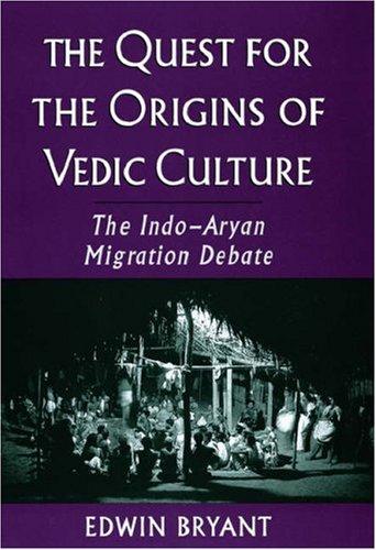 Cover for The quest for the origins of Vedic culture