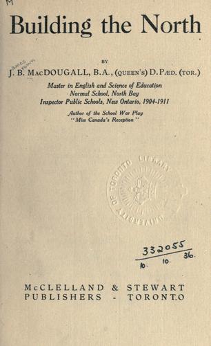 Cover for Building the north.