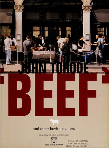 Cover for Beef