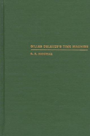 Cover for Gilles Deleuze's time machine