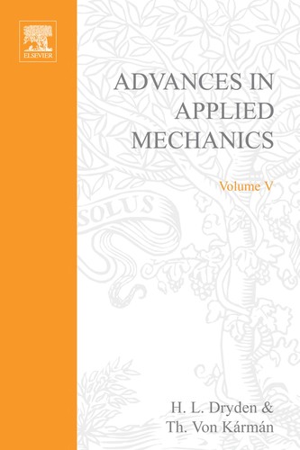Cover for Advances in applied mechanics.