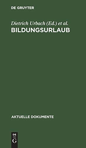 Cover for Bildungsurlaub