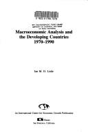 Cover for Macroeconomic analysis and the developing countries 1970-1990