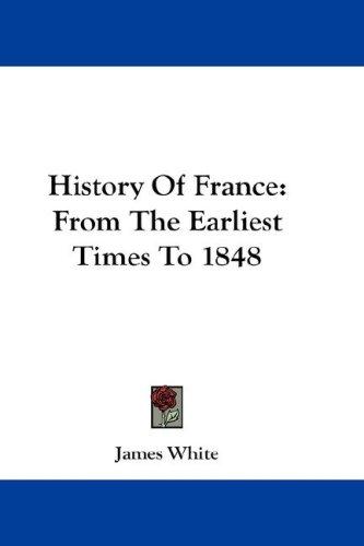 Cover for History Of France
