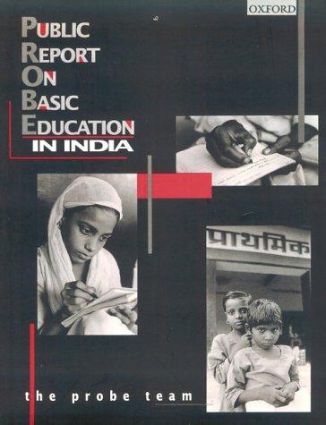 Cover for Public report on basic education in India