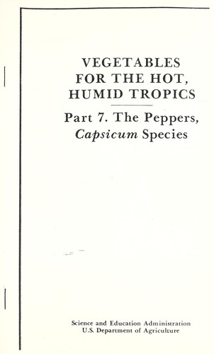 Cover for The peppers, Capsicum series