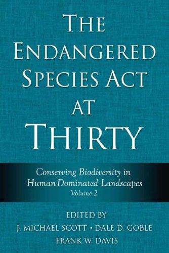 Cover for The Endangered Species Act at Thirty: Vol. 2