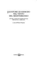Cover for Salvatore Quasimodo nel vento del Mediterraneo