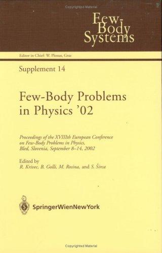 Cover for Few-Body Problems in Physics `'02