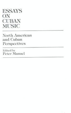 Cover for Essays on Cuban music