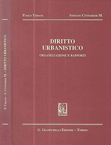 Cover for Diritto urbanistico