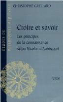 Cover for Croire et savoir