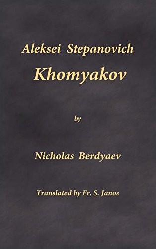 Cover for Aleksei Stepanovich Khomyakov