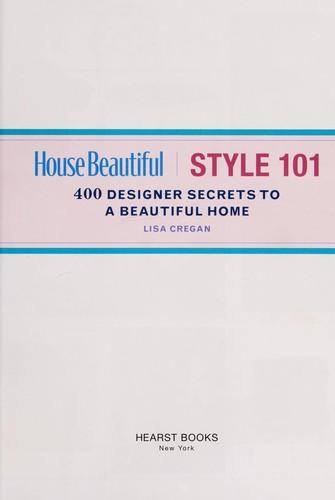 Cover for House beautiful style 101