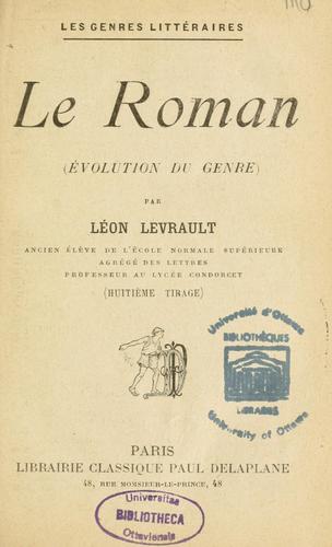 Cover for Le roman