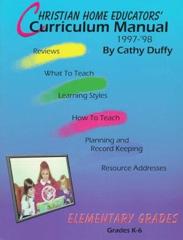 Cover for Christian home educators' curriculum manual