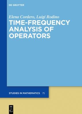 Cover for Time-Frequency Analysis of Operators