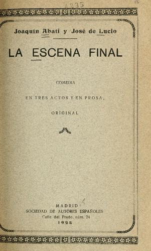 Cover for escena final