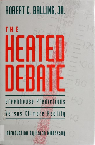 Cover for The heated debate