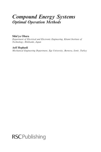 Cover for Compound energy systems