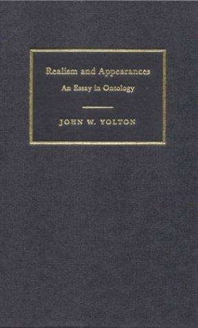 Cover for Realism and Appearances