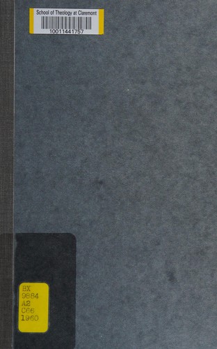 Cover for The constitution of the United Church of Christ as approved by the Adjourned Meeting of the Second General Synod of the United Church of Christ July 6-8, 1960 Sheraton-Cleveland Hotel, Cleveland, Ohio