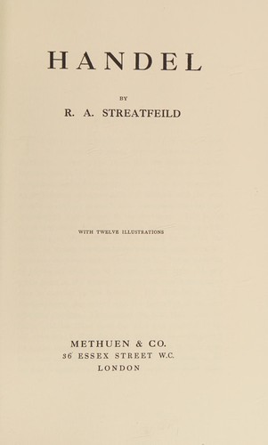 Cover for Handel