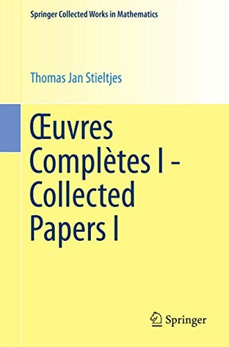 Cover for Œuvres Complètes I - Collected Papers I