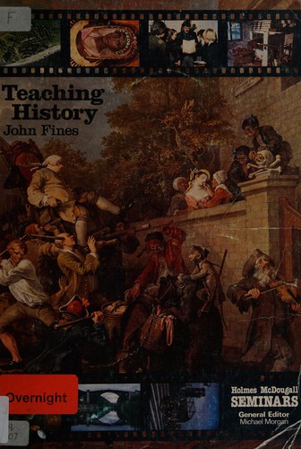 Cover for Teaching history.