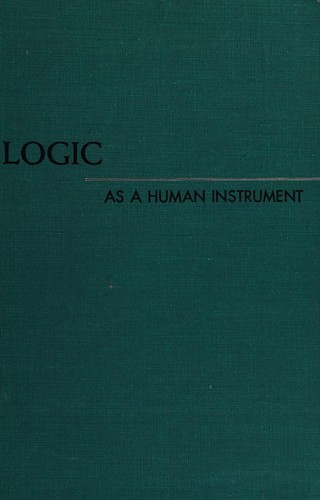 Cover for Logic as a human instrument