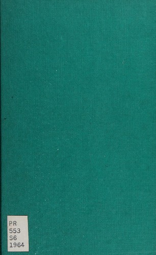Cover for Some observations on eighteenth century poetry.