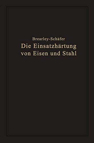 Cover for Die Einsatzhärtung von Eisen und Stahl