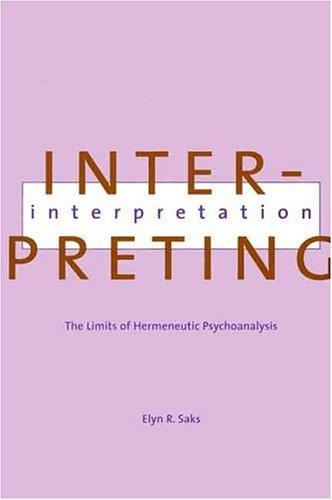 Cover for Interpreting interpretation