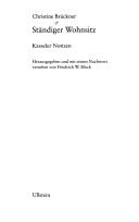 Cover for Ständiger Wohnsitz