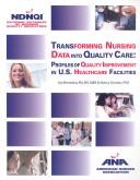 Cover for Transforming Nursing Data into Quality Care