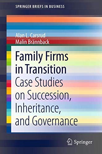Cover for Family Firms in Transition