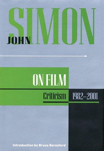 Cover for John Simon on film