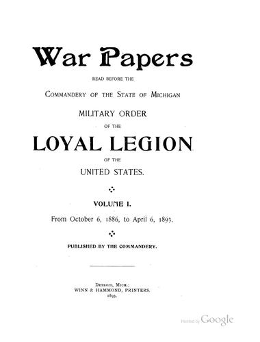 Cover for The operations of the cavalry in the Gettysburg campaign.