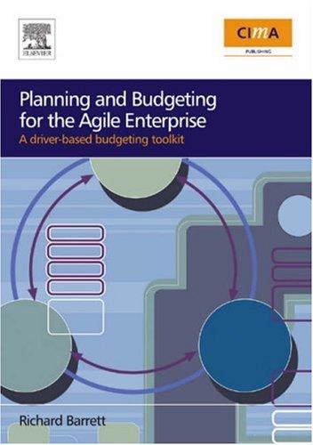 Cover for Planning and Budgeting for the Agile Enterprise