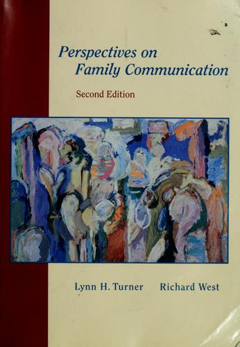Cover for Perspectives on family communication