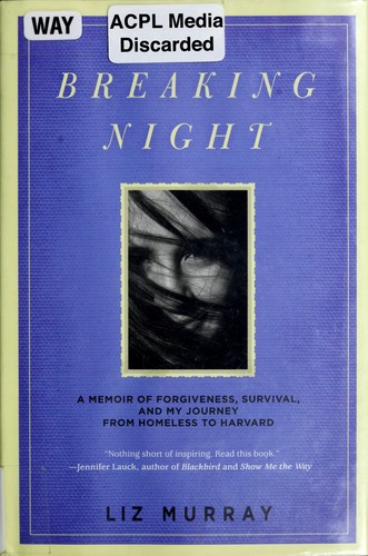 Cover for Breaking night