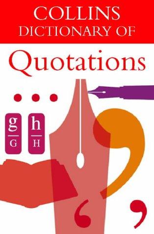 Cover for Concise Dictionary of Quotations (Dictionary)