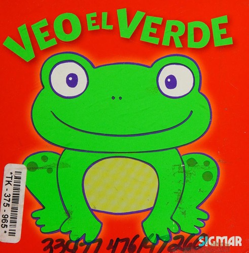Cover for Veo el verde / I See the Green (Fluo) (Spanish Edition)