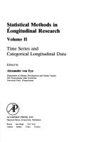 Cover for Statistical Methods in Longitudinal Research