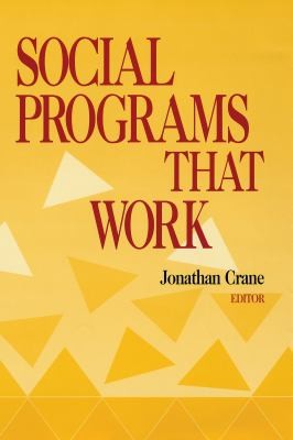 Cover for Social Programs That Work