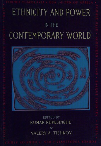 Cover for Ethnicity and power in the contemporary world