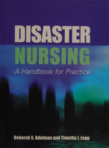 Cover for Disaster nursing