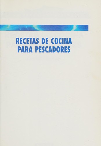 Cover for Recetas de cocina para pescadores
