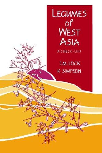 Cover for Legumes of West Asia